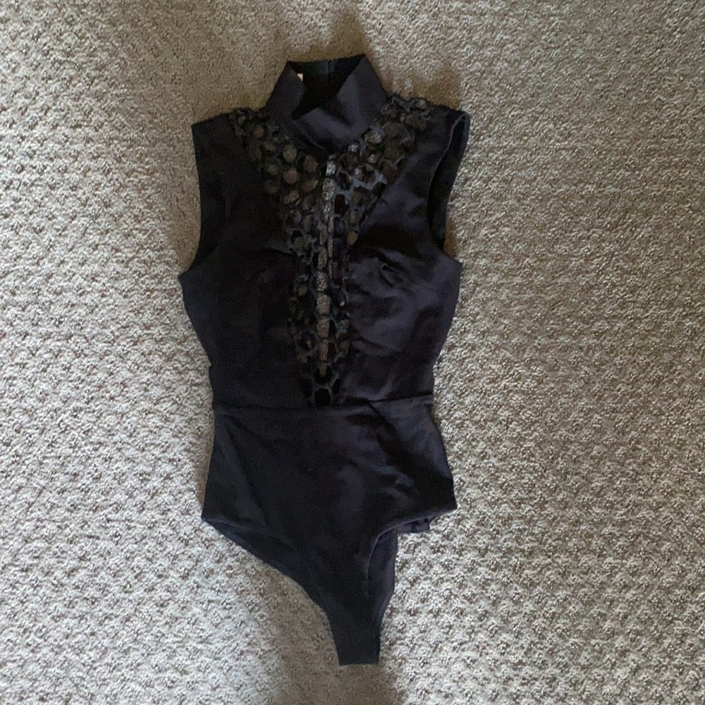House Of CB, 'Tiana' Black Bodysuit, Size XS - Picture 8 of 8